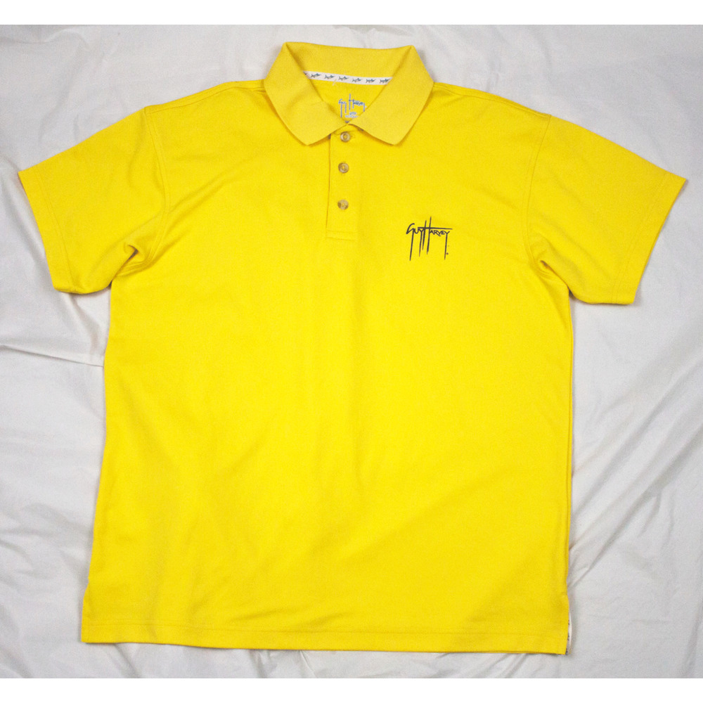 Guy Harvey 'Bluewater Men's Short Sleeve Polo‎ Shirt Size Medium